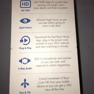 Bayit Home HD baby Cam